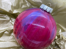 Load image into Gallery viewer, Large Glass Hand Painted Ornament - 2