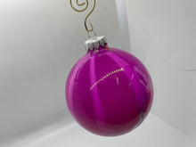 Load image into Gallery viewer, Large Glass Hand Painted Glass Ornament