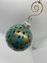 Load image into Gallery viewer, Small Hand Painted Glass Ornament - 5