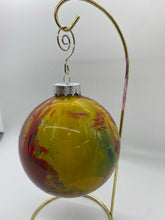 Load image into Gallery viewer, Large Glass Hand Painted Ornament - 3