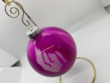 Load image into Gallery viewer, Large Glass Hand Painted Glass Ornament