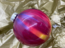 Load image into Gallery viewer, Large Glass Hand Painted Ornament - 2