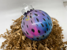 Load image into Gallery viewer, Small Hand Painted Glass Ornament - 3