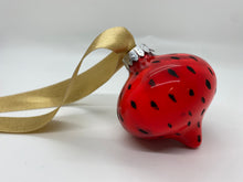 Load image into Gallery viewer, Small Hand Painted Glass Ornament - 6