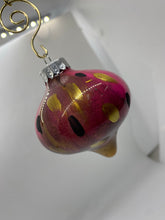 Load image into Gallery viewer, Small Hand Painted Glass Ornament - 8