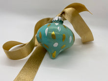 Load image into Gallery viewer, Small Hand Painted Glass Ornament - 10