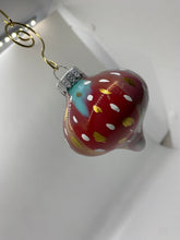 Load image into Gallery viewer, Small Hand Painted Glass Ornament - 7