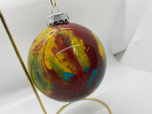 Load image into Gallery viewer, Large Glass Hand Painted Ornament - 3