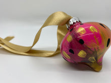 Load image into Gallery viewer, Small Hand Painted Glass Ornament - 8