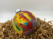 Load image into Gallery viewer, Large Glass Hand Painted Ornament - 3